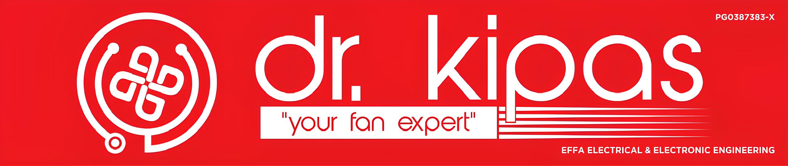 dr. kipas 'Your Fan Expert' logo — EFFA Electrical & Electronic Engineering (PG0387383-X), NIKKISO-AYSHA's partner for fan installation, service and maintenance in Malaysia